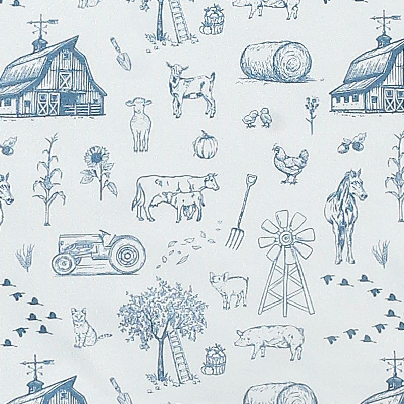 Hazy Farms Knotted Gown and Blanket Set
